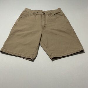 Wrangler Originals Sz 30 Carpenter Khaki Men’s Shorts - Skater/Grunge Y2K